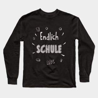 Schulanfang Schulkind Einschulung Geschenk Long Sleeve T-Shirt